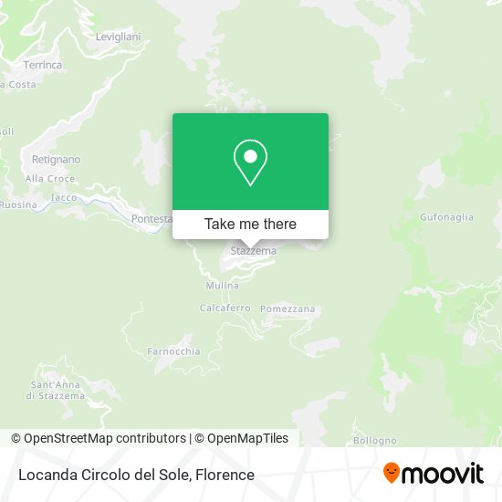 Locanda Circolo del Sole map