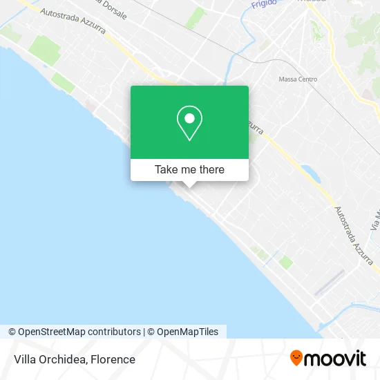 Villa Orchidea map