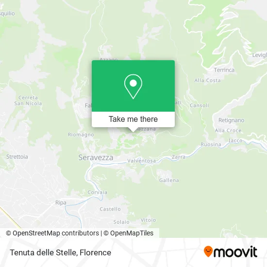 Tenuta delle Stelle map