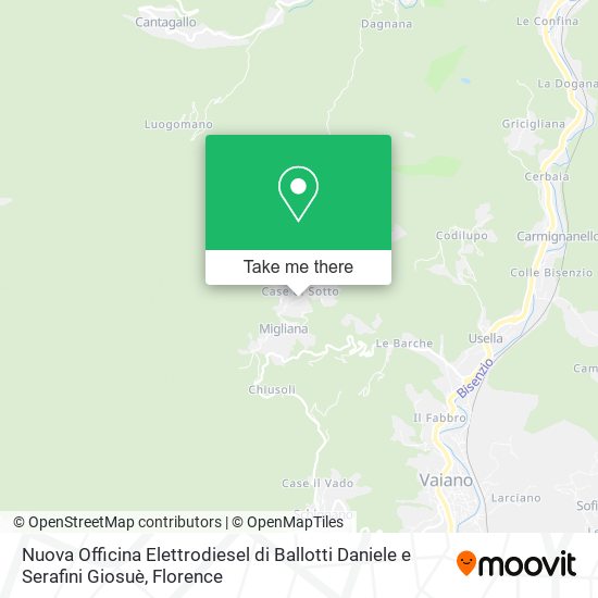 Nuova Officina Elettrodiesel di Ballotti Daniele e Serafini Giosuè map