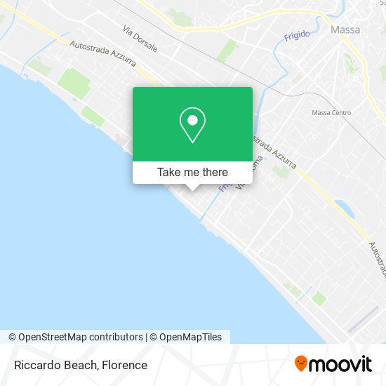 Riccardo Beach map