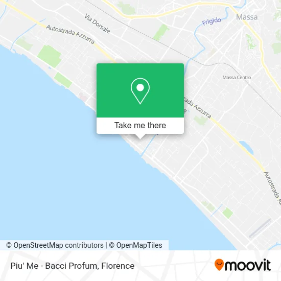 Piu' Me - Bacci Profum map