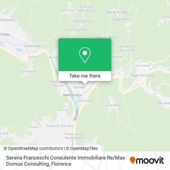 Serena Franceschi Consulente Immobiliare Re / Max Domus Consulting map