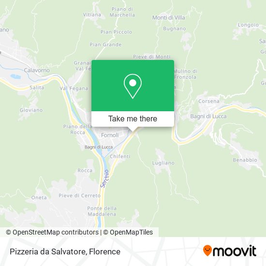 Pizzeria da Salvatore map