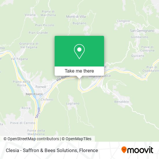 Clesia - Saffron & Bees Solutions map