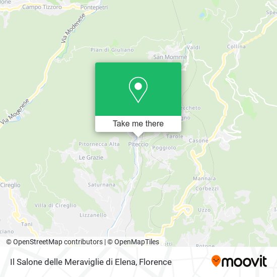 Il Salone delle Meraviglie di Elena map