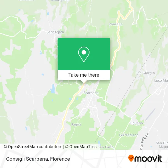 Consigli Scarperia map