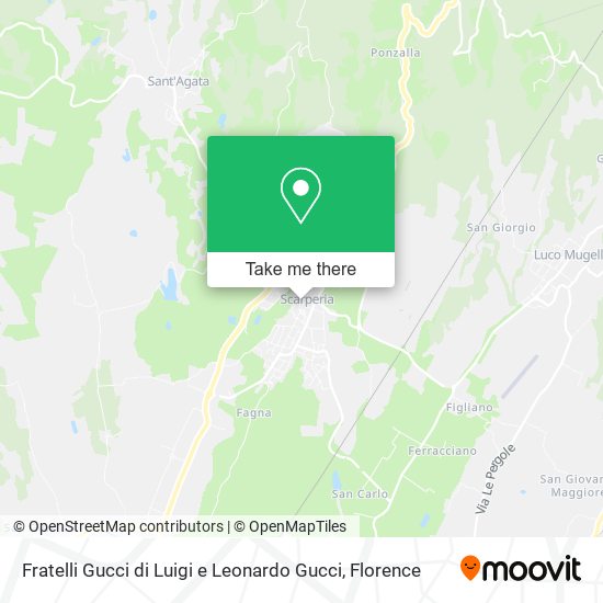 Fratelli Gucci di Luigi e Leonardo Gucci map