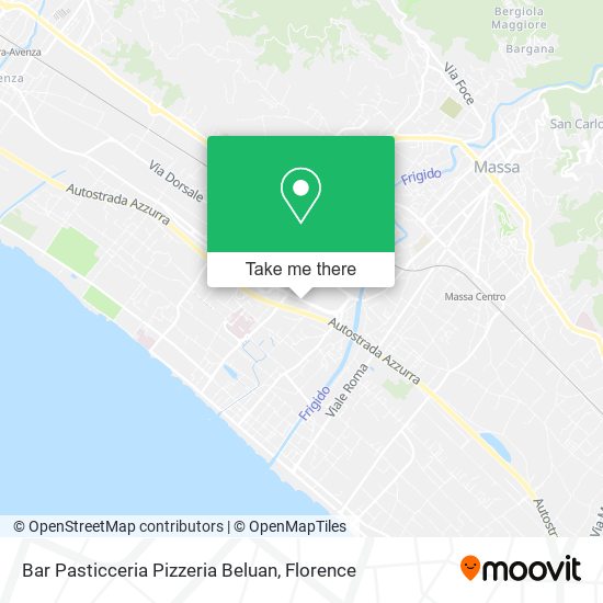 Bar Pasticceria Pizzeria Beluan map