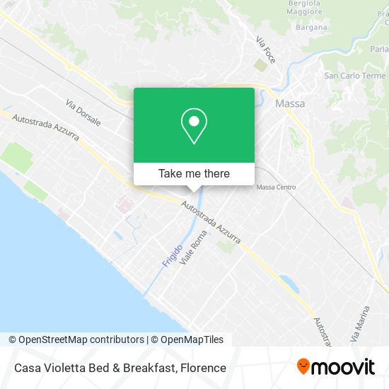 Casa Violetta Bed & Breakfast map
