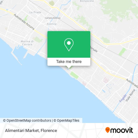 Alimentari Market map