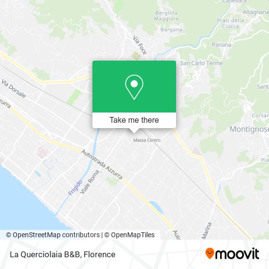 La Querciolaia B&B map