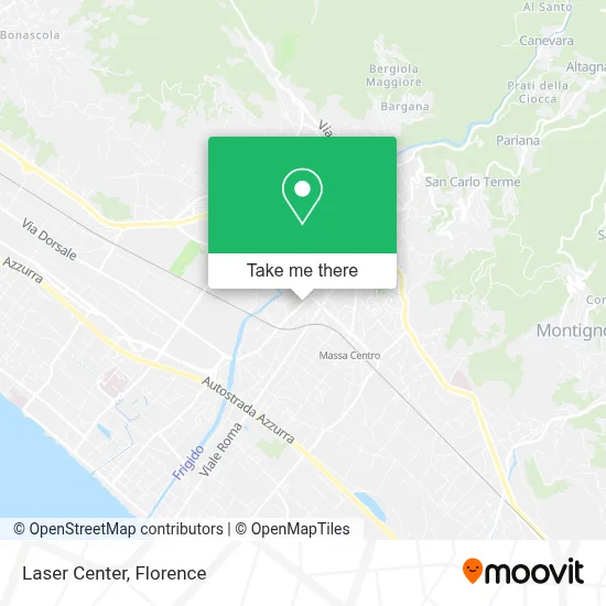 Laser Center map