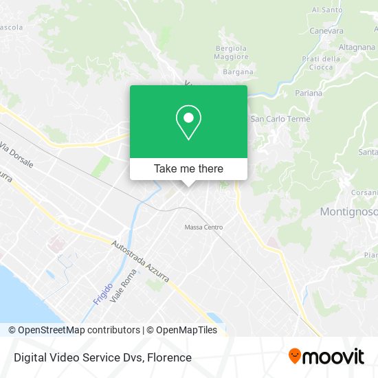 Digital Video Service Dvs map