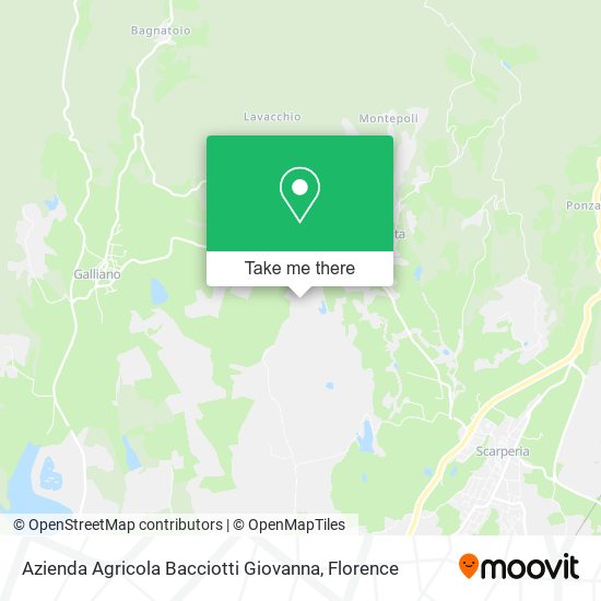 Azienda Agricola Bacciotti Giovanna map