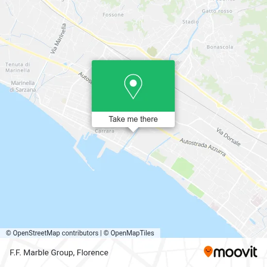 F.F. Marble Group map