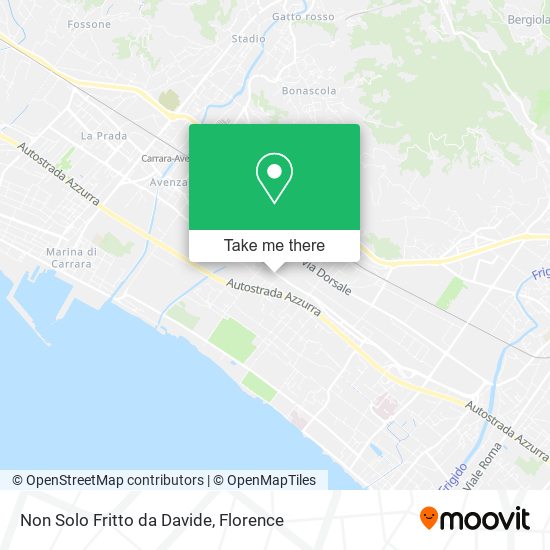 Non Solo Fritto da Davide map