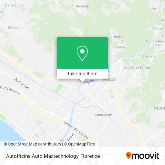 Autofficina Auto Maxtechnology map