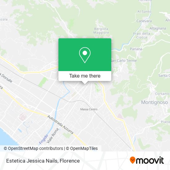 Estetica Jessica Nails map