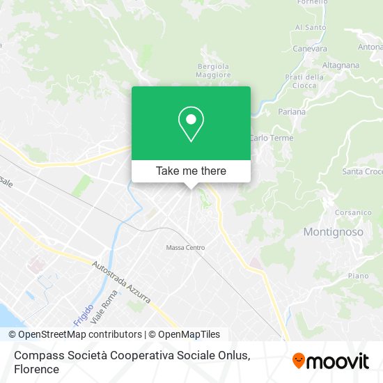 Compass Società Cooperativa Sociale Onlus map