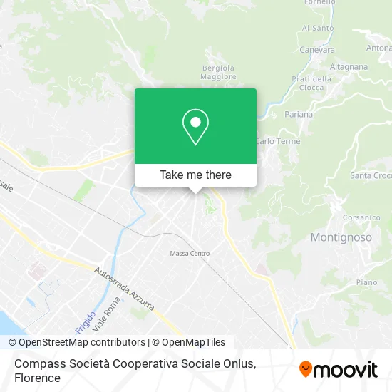 Compass Società Cooperativa Sociale Onlus map