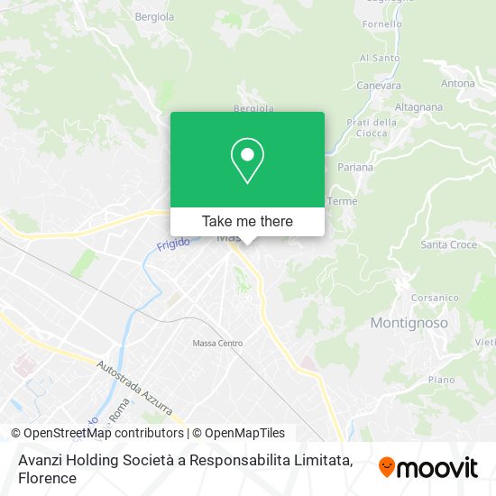 Avanzi Holding Società a Responsabilita Limitata map