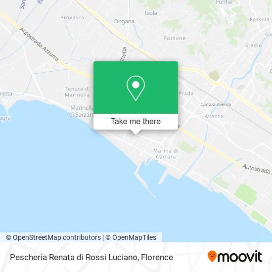 Pescheria Renata di Rossi Luciano map