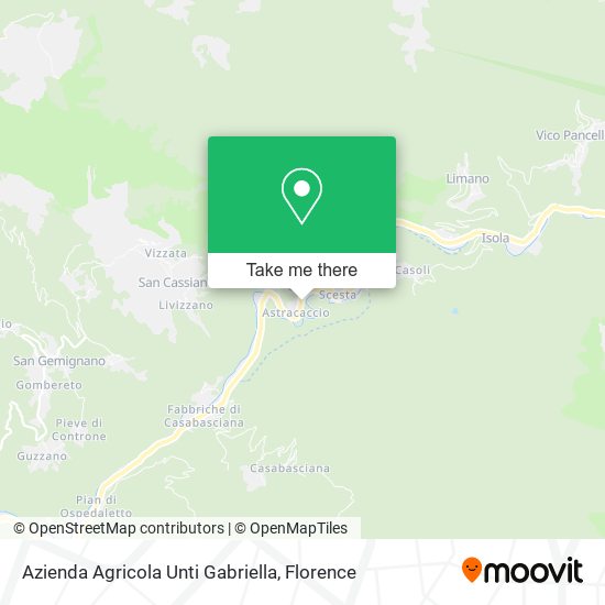 Azienda Agricola Unti Gabriella map