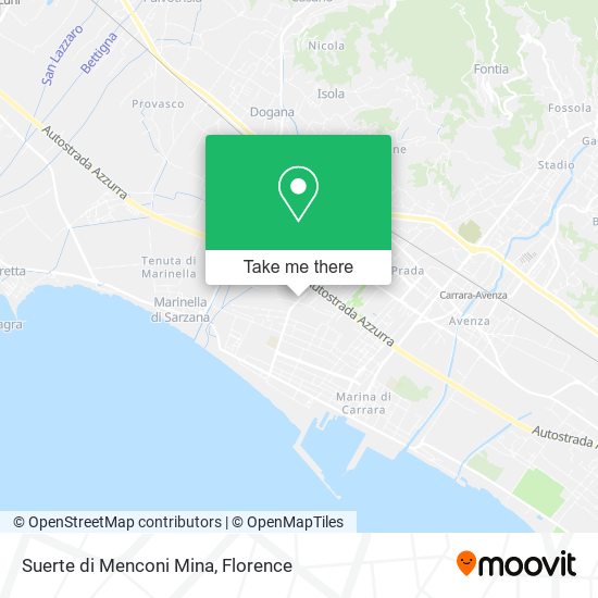 Suerte di Menconi Mina map