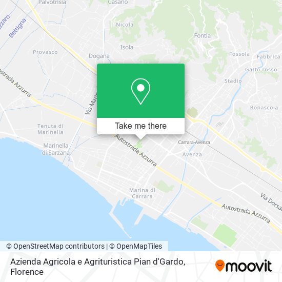 Azienda Agricola e Agrituristica Pian d'Gardo map