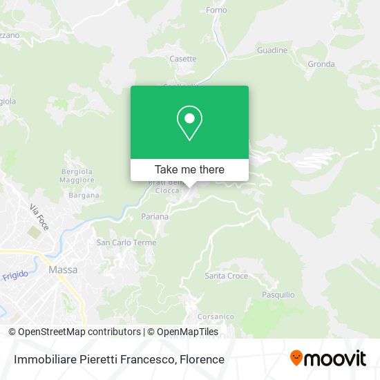 Immobiliare Pieretti Francesco map