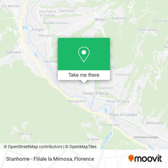 Stanhome - Filiale la Mimosa map