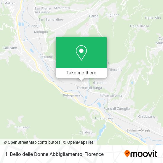 Il Bello delle Donne Abbigliamento map