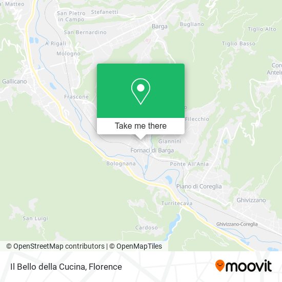 Il Bello della Cucina map