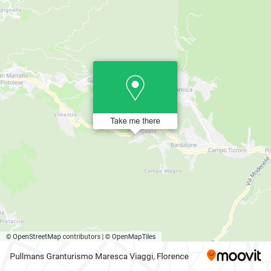 Pullmans Granturismo Maresca Viaggi map