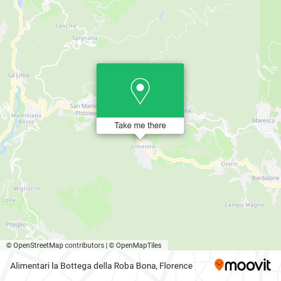 Alimentari la Bottega della Roba Bona map