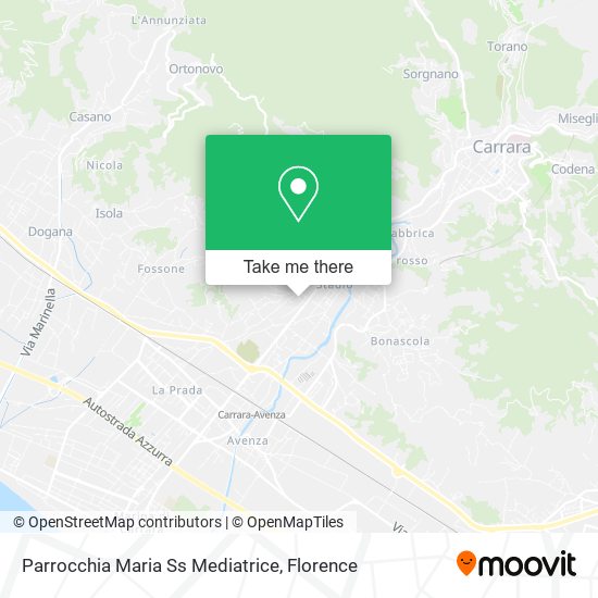 Parrocchia Maria Ss Mediatrice map