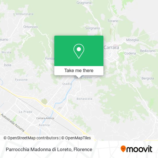 Parrocchia Madonna di Loreto map