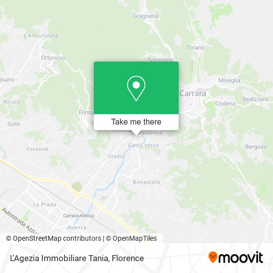 L'Agezia Immobiliare Tania map