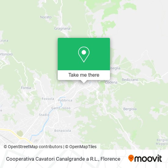 Cooperativa Cavatori Canalgrande a R.L. map