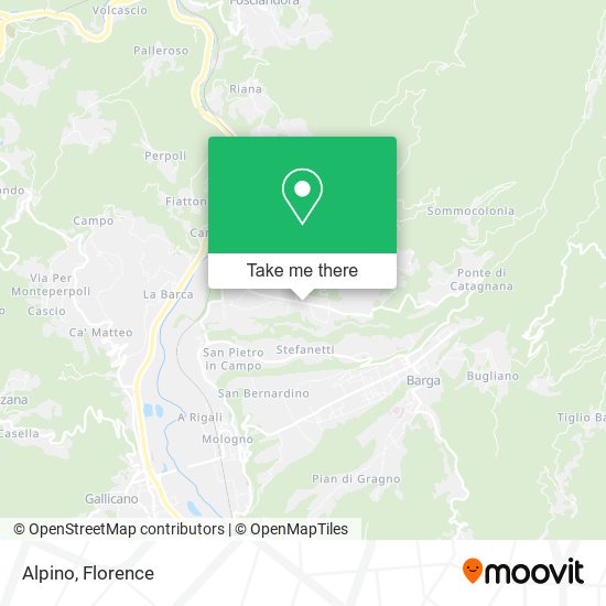 Alpino map