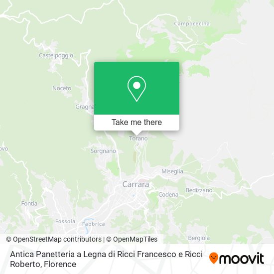 Antica Panetteria a Legna di Ricci Francesco e Ricci Roberto map