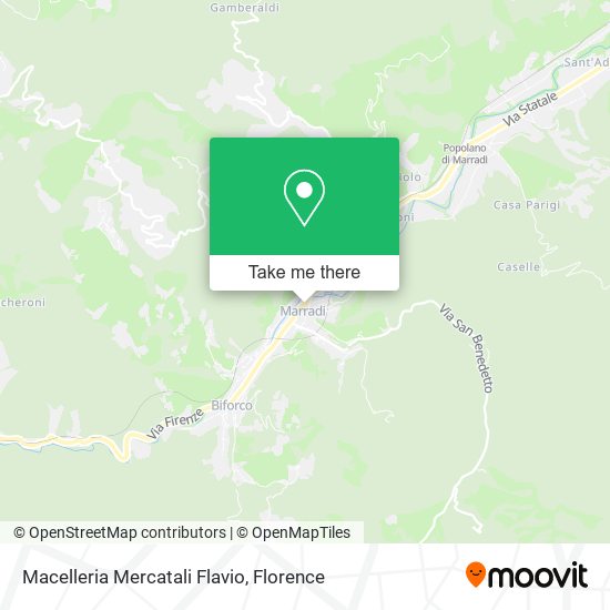 Macelleria Mercatali Flavio map