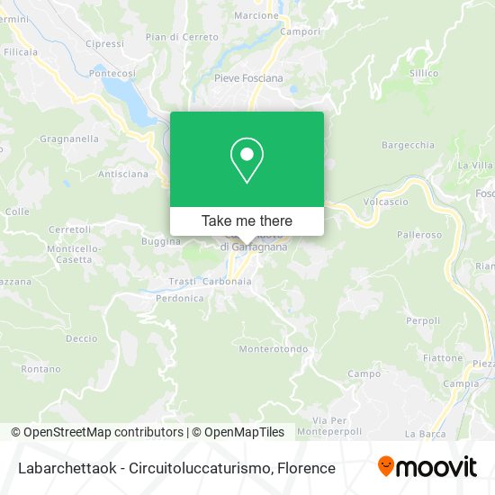 Labarchettaok - Circuitoluccaturismo map