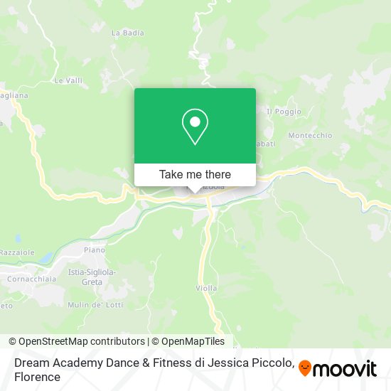 Dream Academy Dance & Fitness di Jessica Piccolo map