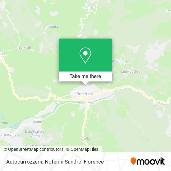Autocarrozzeria Noferini Sandro map