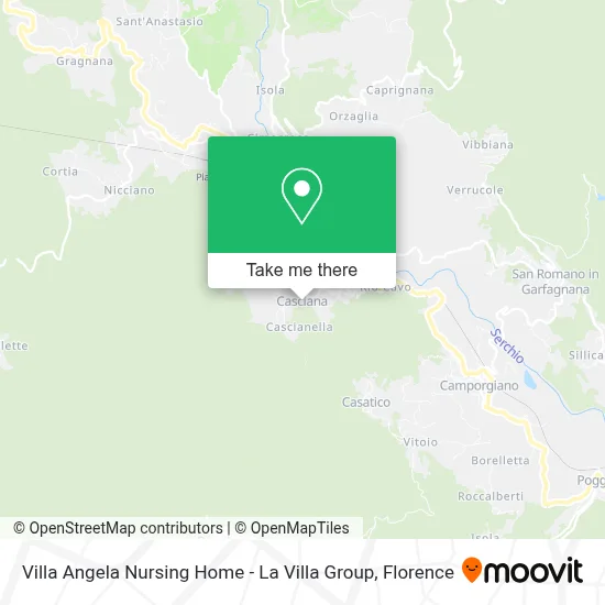 Villa Angela Nursing Home - La Villa Group map