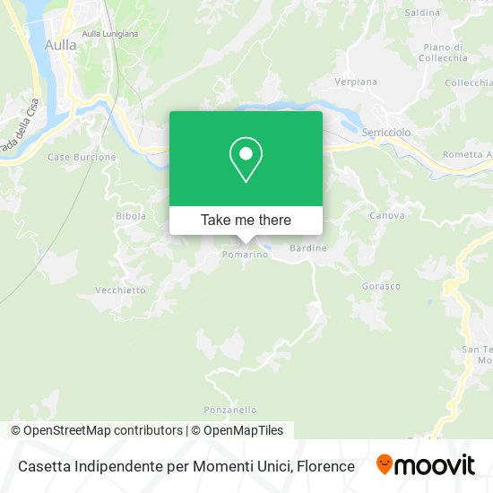 Casetta Indipendente per Momenti Unici map