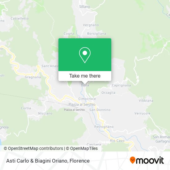 Asti Carlo & Biagini Oriano map