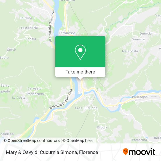 Mary & Osvy di Cucurnia Simona map